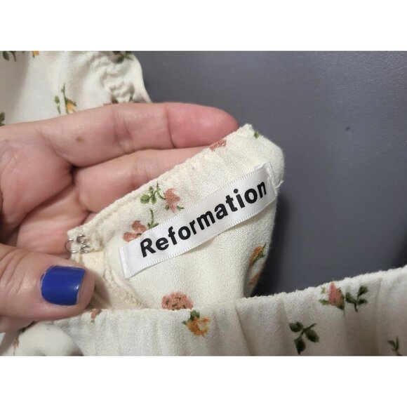 REFORMATION Emmaline Dress Aline Mini - Picture 10 of 12